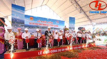 Thien Tan Group : Pose de la première pierre de la première centrale solaire du Vietnam